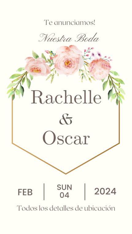 Rachelle y Oscar